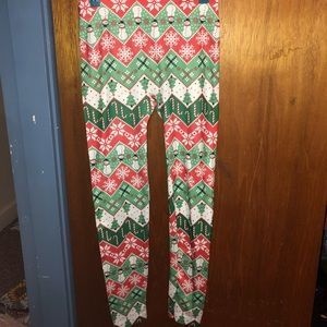 Christmas leggings
